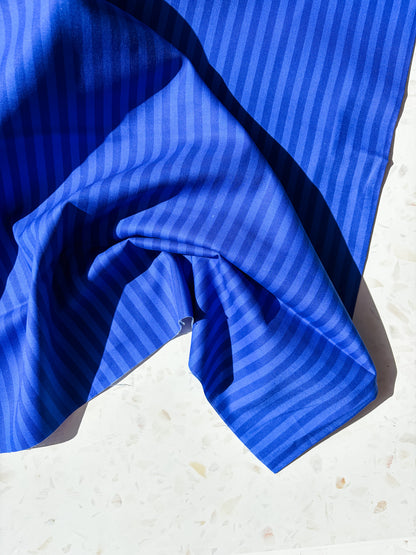 August Ellery Stationer's Stripe | Night Indigo