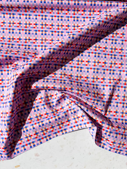 August Ellery Patchwork Check | Confiture Rose