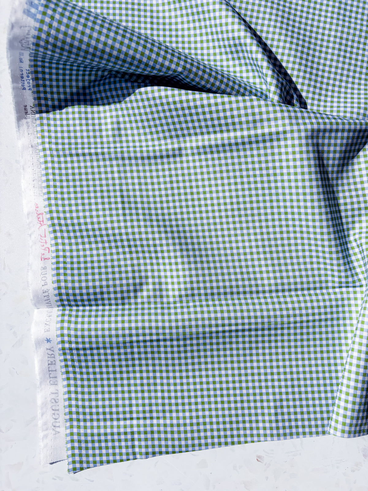 August Ellery Mercerie Gingham | Blue China