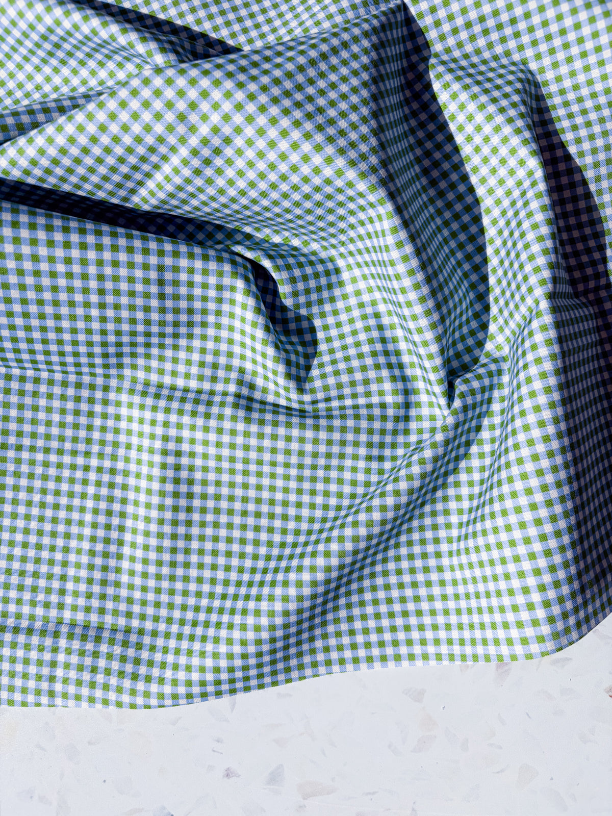 August Ellery Mercerie Gingham | Blue China