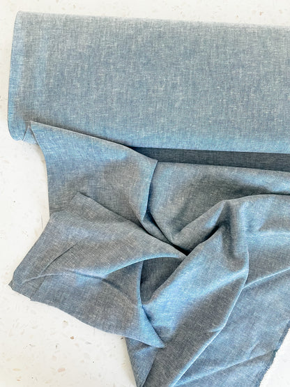 Brussels Washer Linen Blend – Chambray