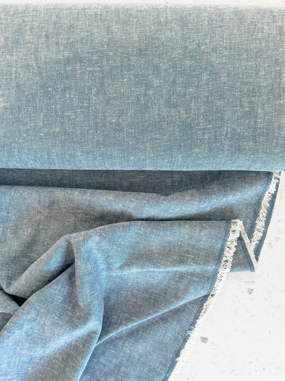 Brussels Washer Linen Blend – Chambray