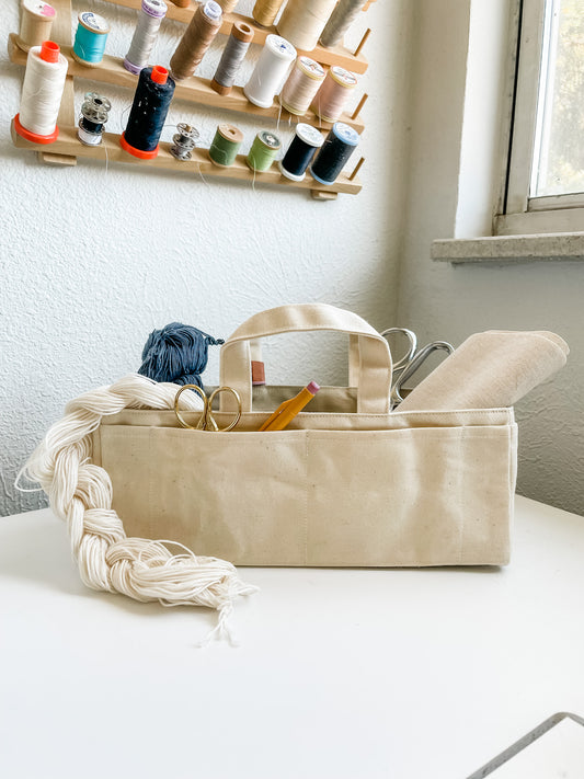 Cohana Waxed Canvas Tool Tote