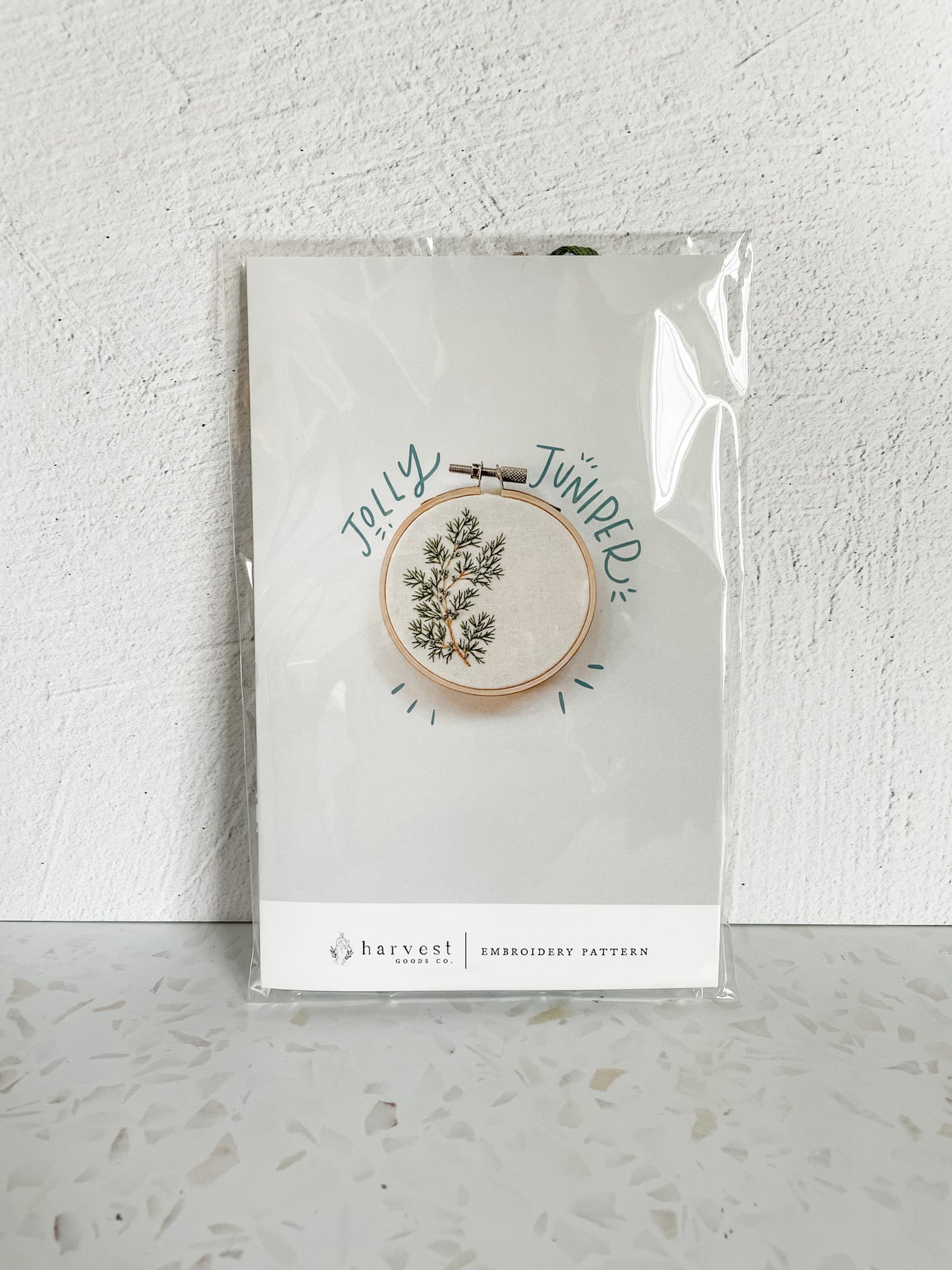 Juniper Embroidery Kit by Harvest Goods Co.