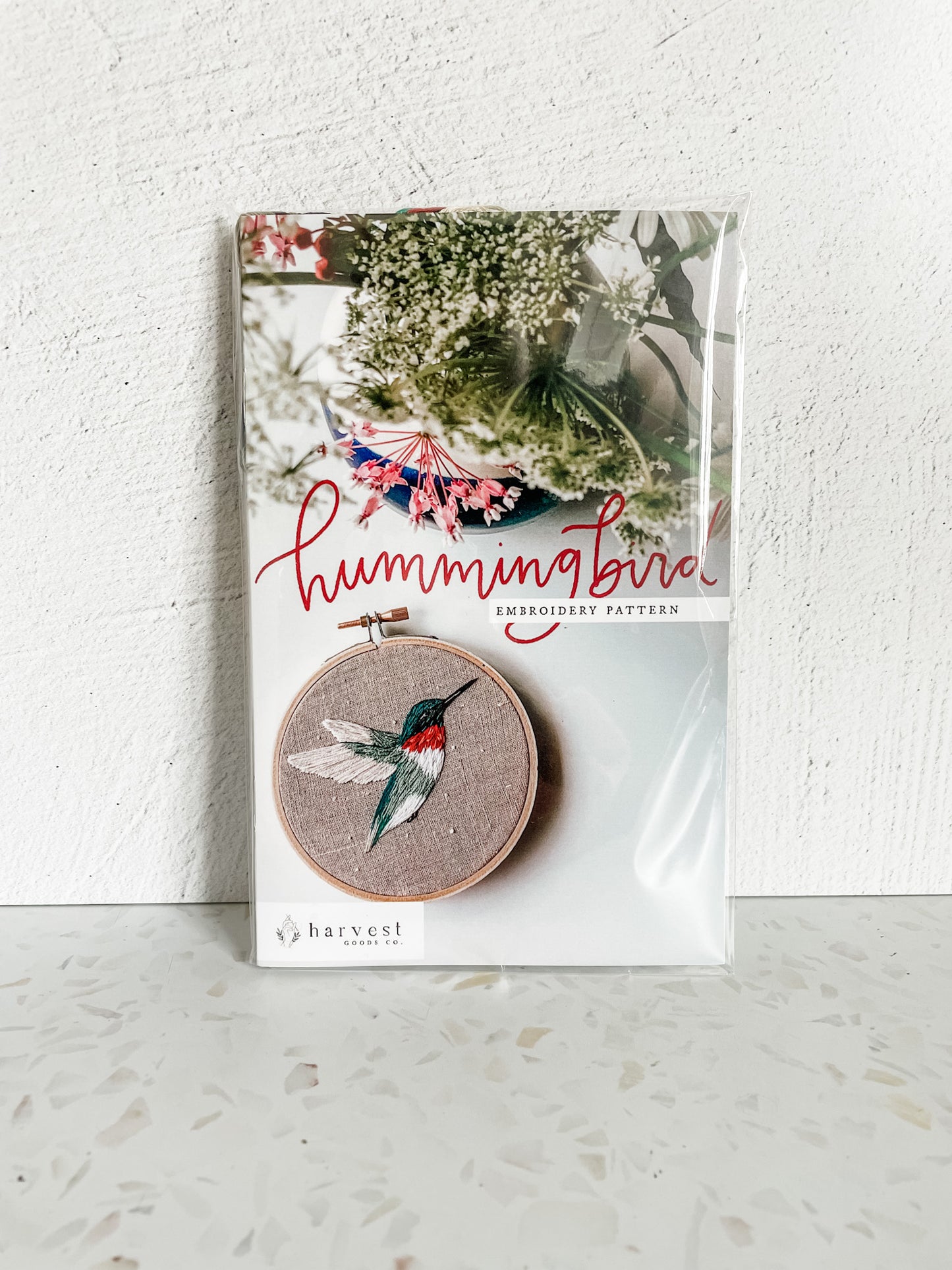 Hummingbird Embroidery Kit by Harvest Goods Co.