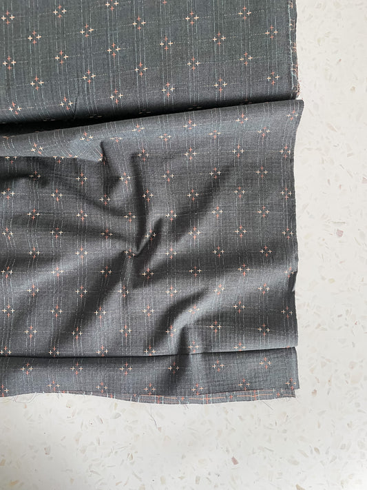 Embroidered Wovens – Indigo Blue