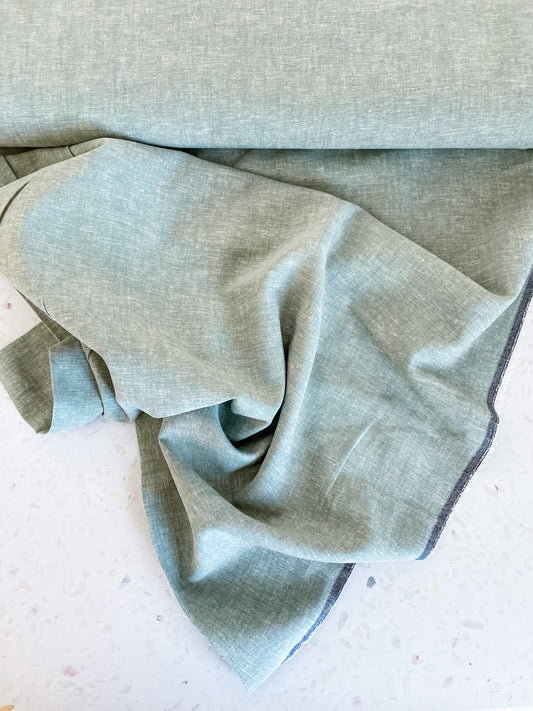 Brussels Washer Linen Blend – Sage