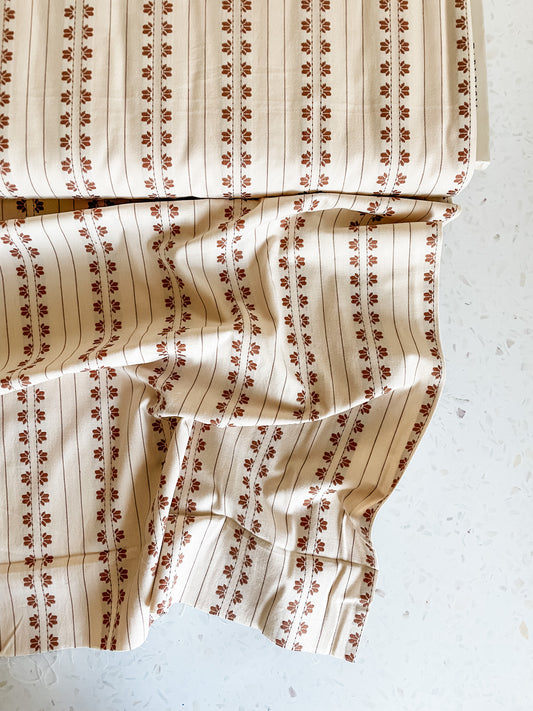 Fableism Golden Hour – Deco Stripe in Umber