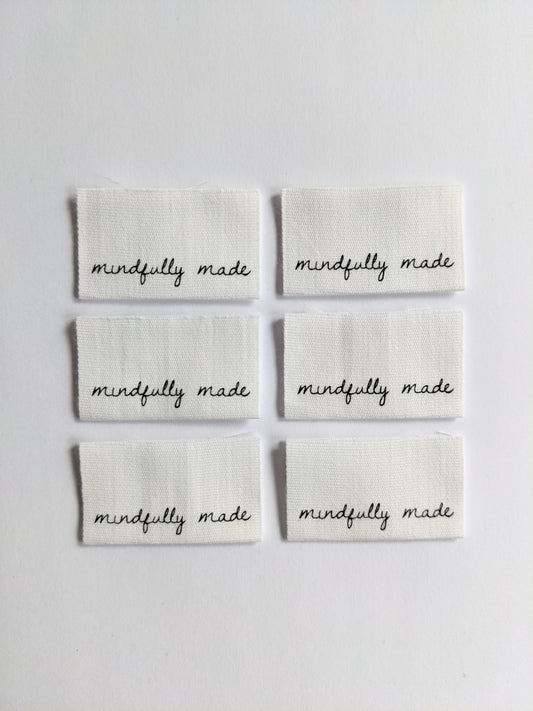Cotton Luxe Labels: Mindfully Made