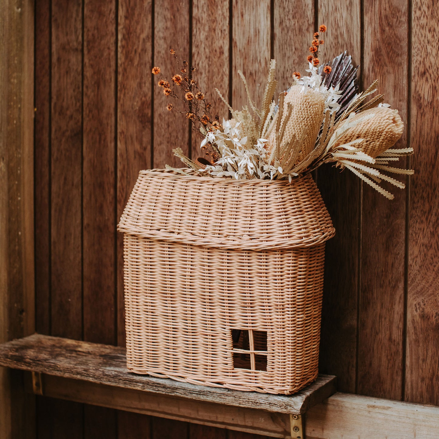 Olli Ella Rattan Hanging House Hutch