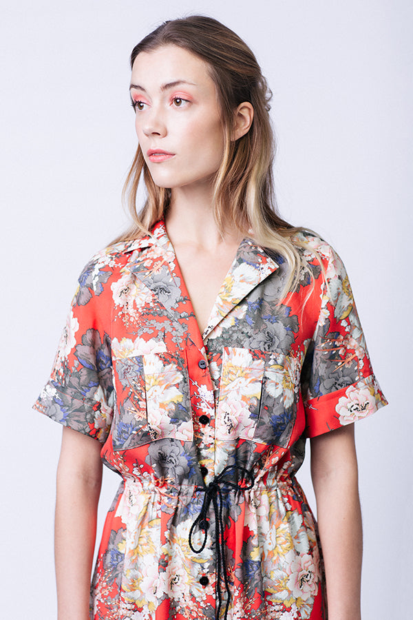 Reeta Shirt Dress by Named Clothing | Printed Pattern