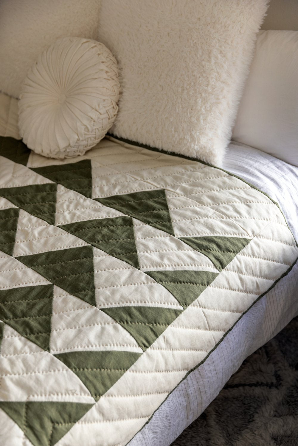 Pines Quilt Kit // Quilting by Hand by Riane Elise