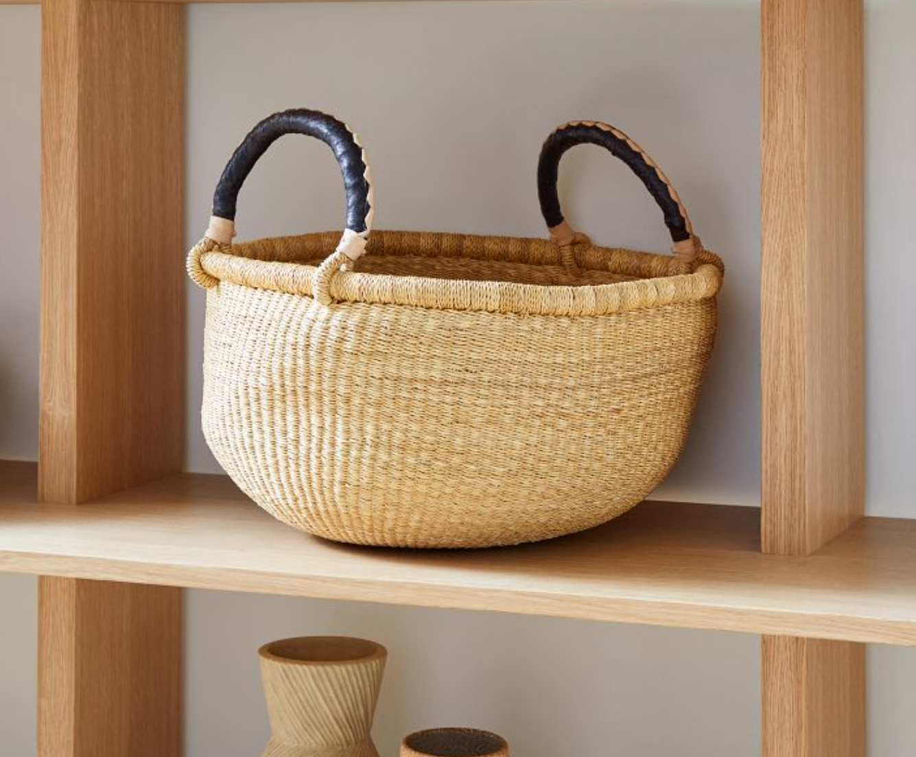 Bolga Baskets – Natural