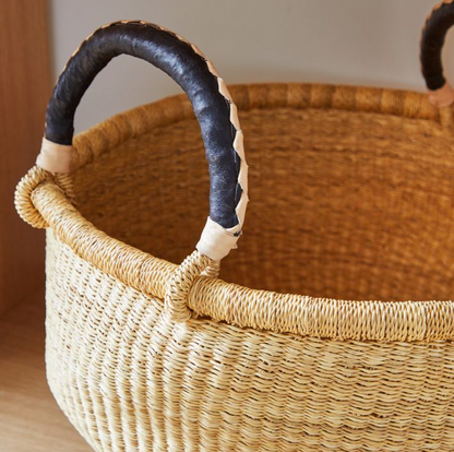 Bolga Baskets – Natural