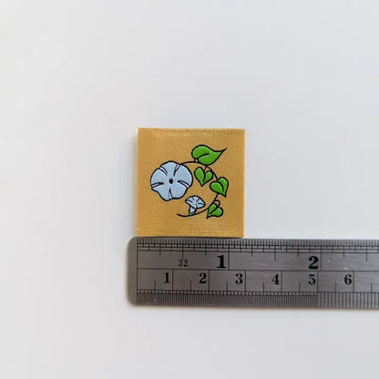 Garment Labels: September Birth Flowers - Morning Glories