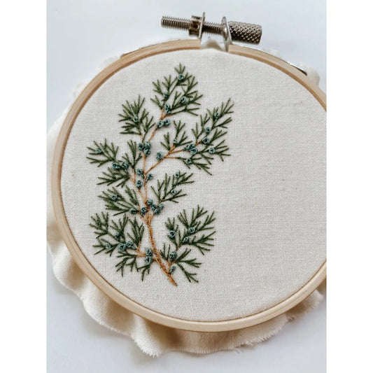 Juniper Embroidery Kit by Harvest Goods Co.