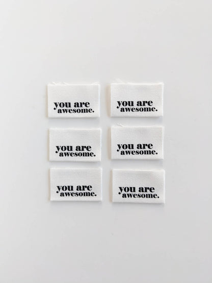 You Are Awesome | Cotton Luxe Labels