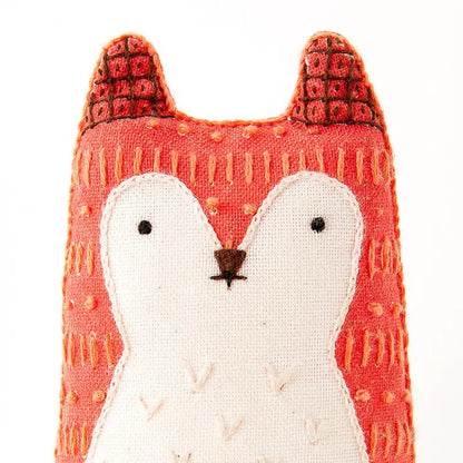 Fox Doll Embroidery Kit