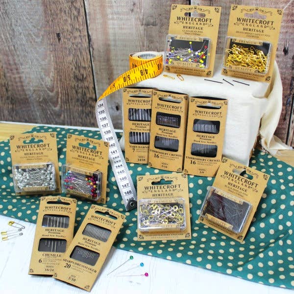 Heritage Embroidery Needles - Sizes 5 to 10