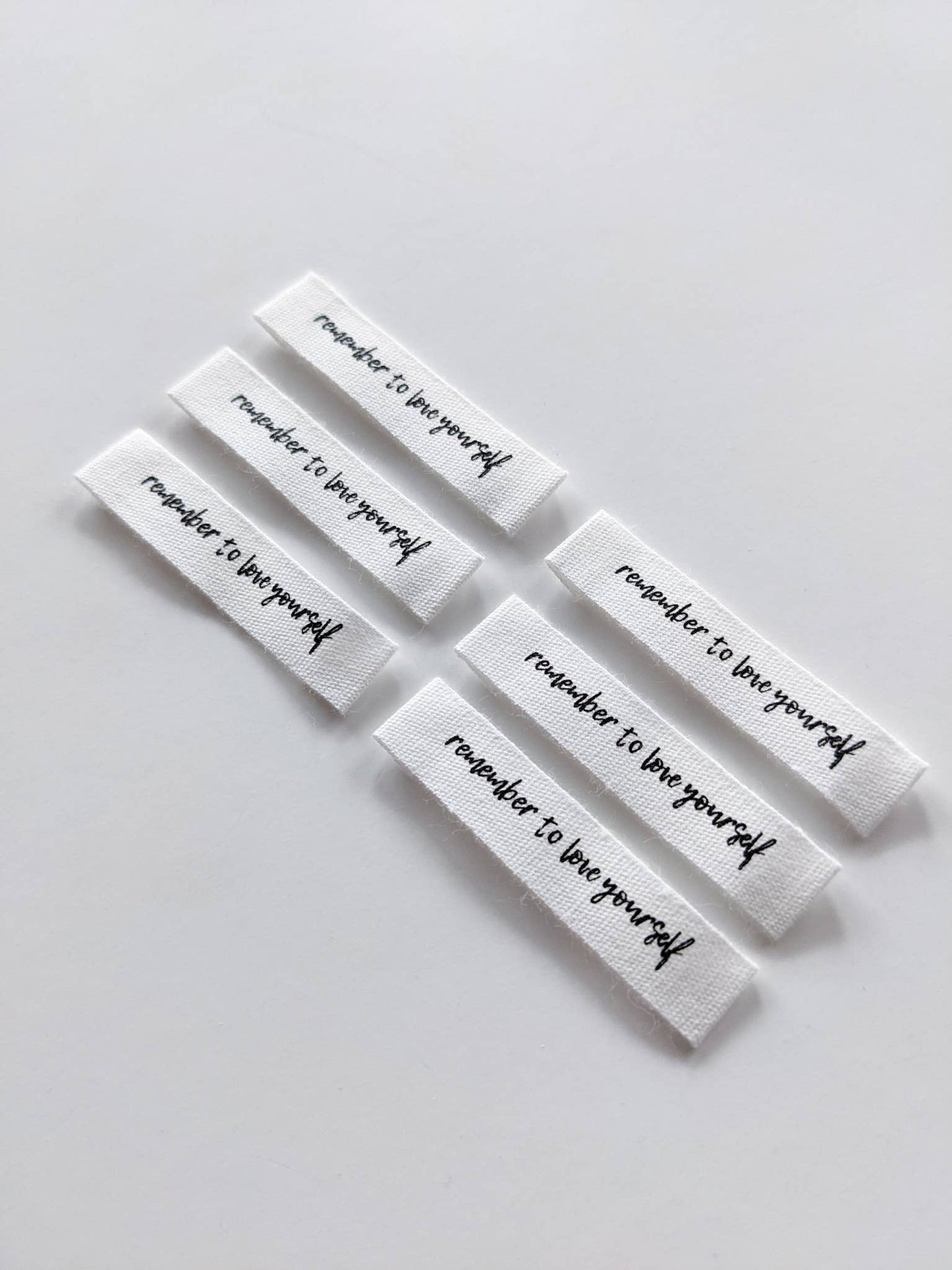 "Remember to Love Yourself" Labels