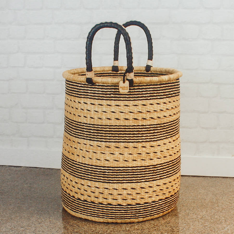 Bolga Baskets - Laundry Hamper