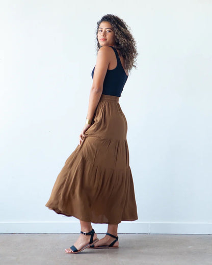 Mave Skirt by True Bias | Printed Pattern