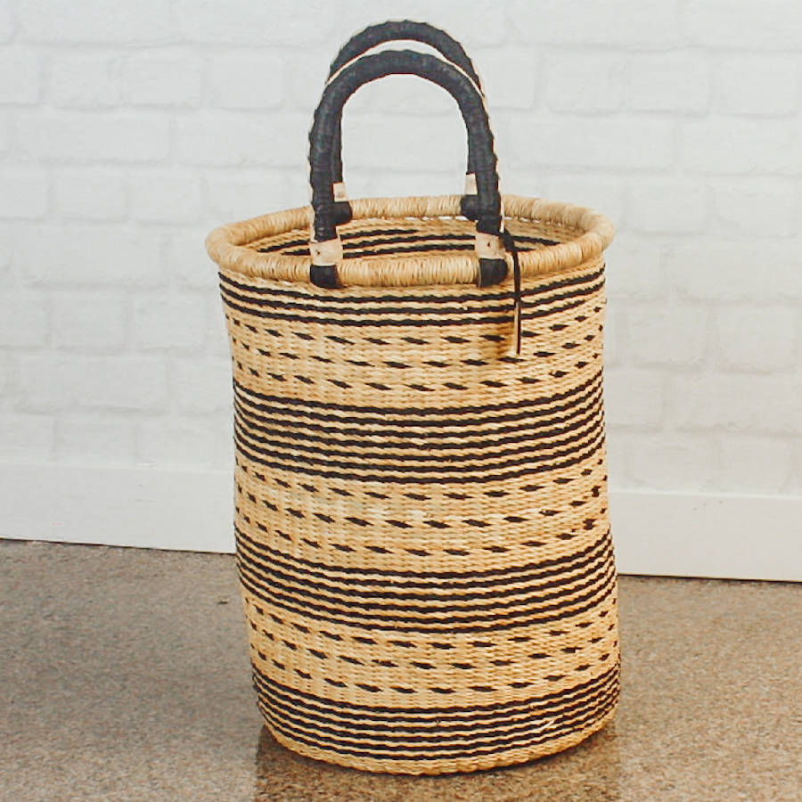 Bolga Baskets - Laundry Hamper