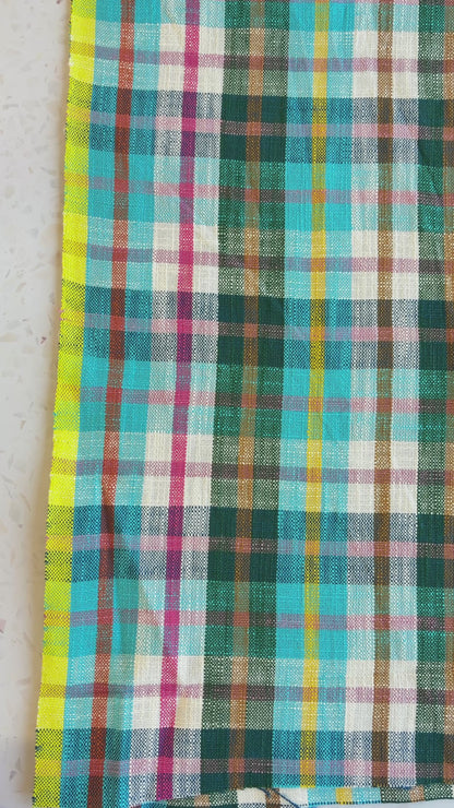 Ruby Star Society Warp & Weft Mystic Fable - Juliet Plaid in Jade