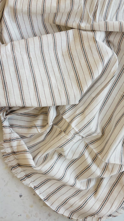 Everyday Handloom | Latte Stripe