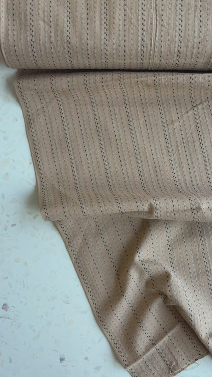 Nikko Embroidered Wovens – Stitches in Oatmeal