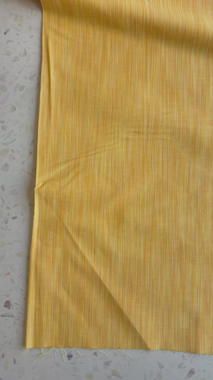 Space Dye Woven Cotton | Butter