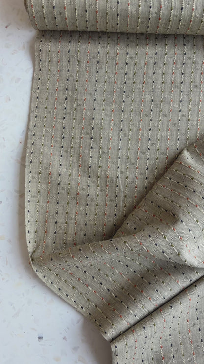 Gathering Cloth Heritage Stitch in Parchment