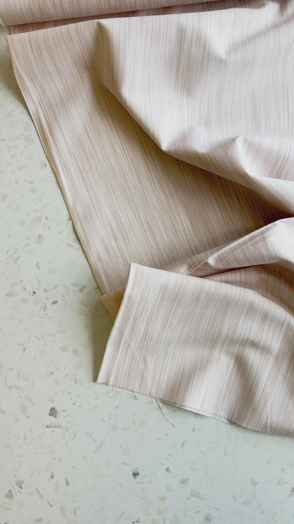 Space Dye Woven Cotton | Cream