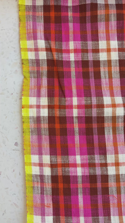 Ruby Star Society Warp & Weft Mystic Fable - Juliet Plaid in Pink