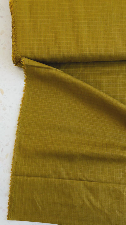 Little Tile Linen/Viscose Blend Fabric in Dreamy Twilight