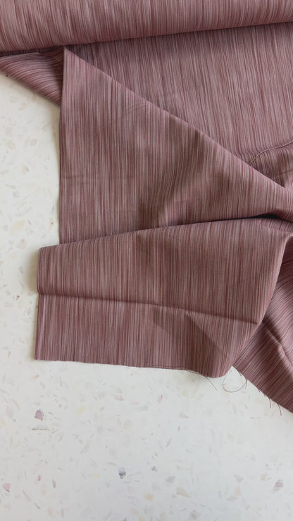 Space Dye Woven Cotton | Cinnamon