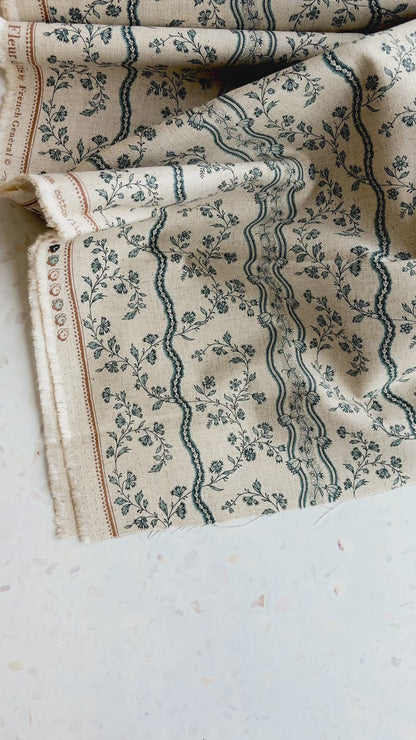 French General Fleur de Paris Mochi Linen – Floral Vines