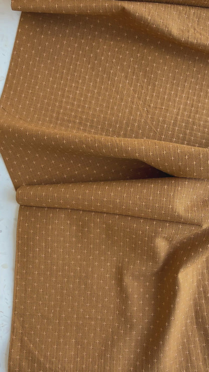 Gathering Cloth Heritage Stitch in Marigold