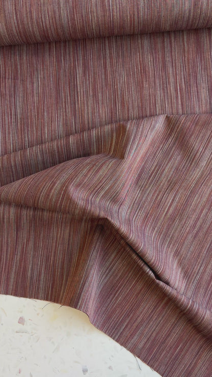 Space Dye Woven Cotton | Cocoa