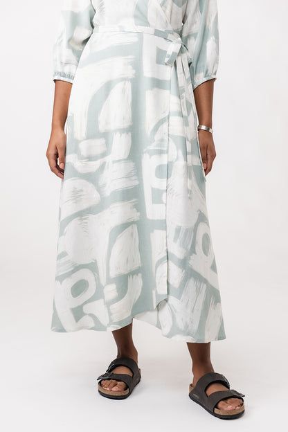 HALI wrap dress