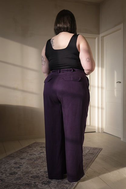 Pantalon tailleur portefeuille Hugo