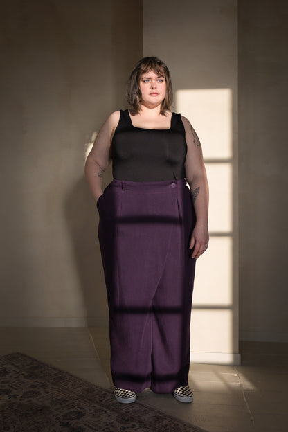 Pantalon tailleur portefeuille Hugo