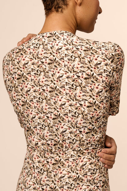 Lightly fitted dress sewing pattern
